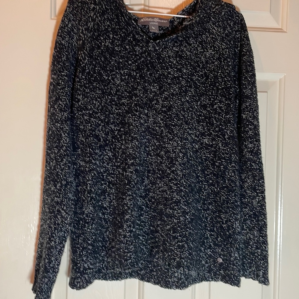 Eddie Bauer pullover hooded sweater size :S